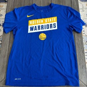 5/$20 Nike Dri-Fit Golden State Warriors tshirt size M